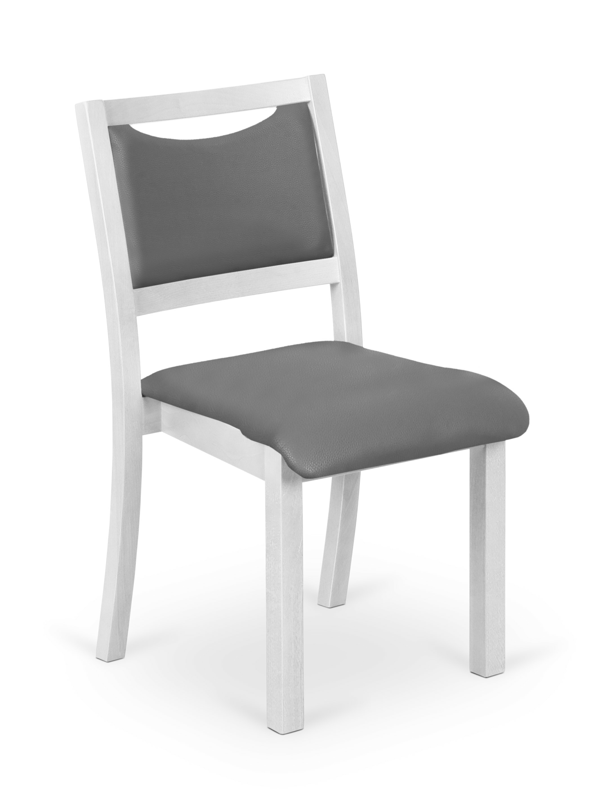 Cla_ohnearm_weiss_kunstleder_grau