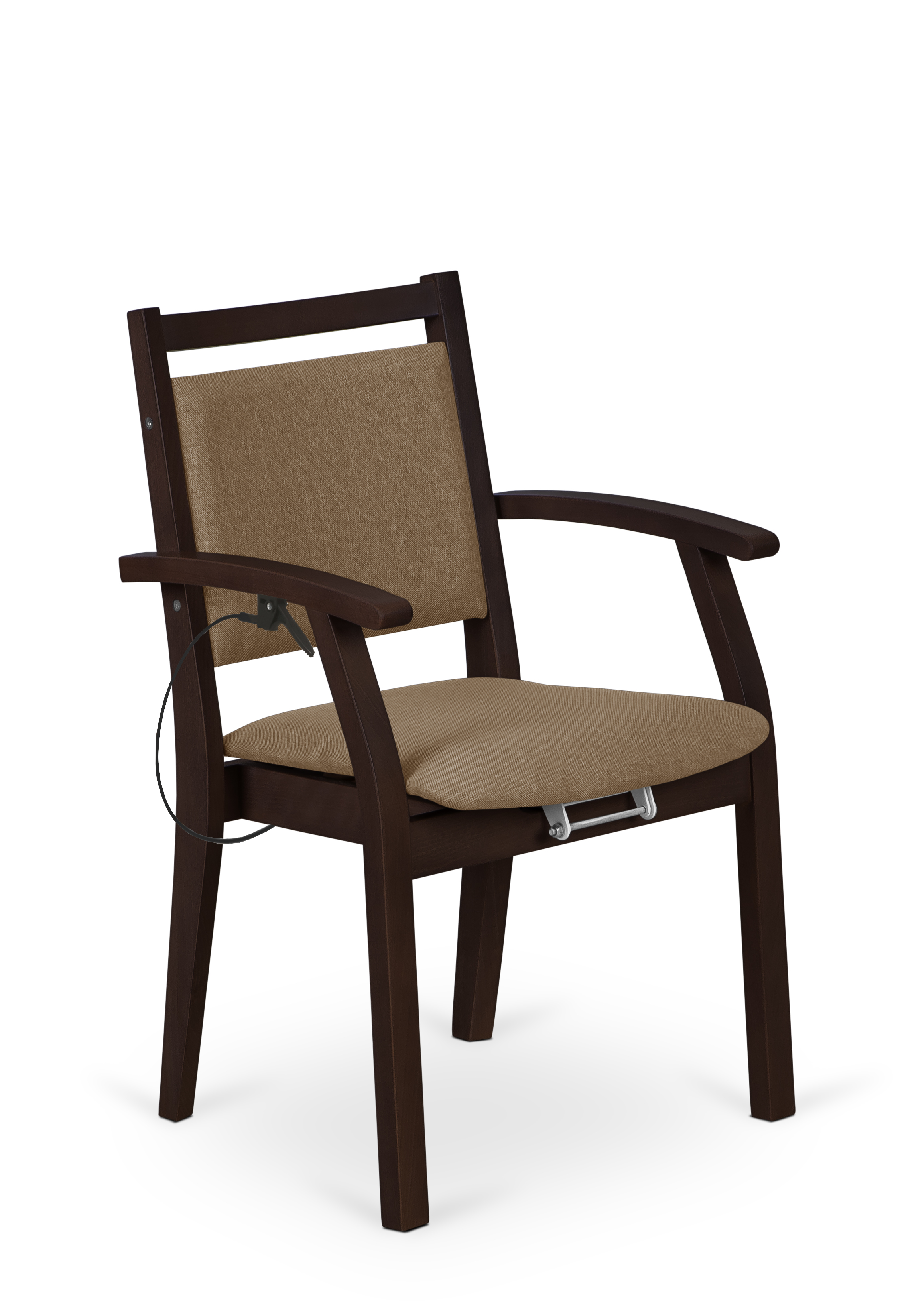 bel_2liftuplus_arm_wenge_stoff_hellbraun